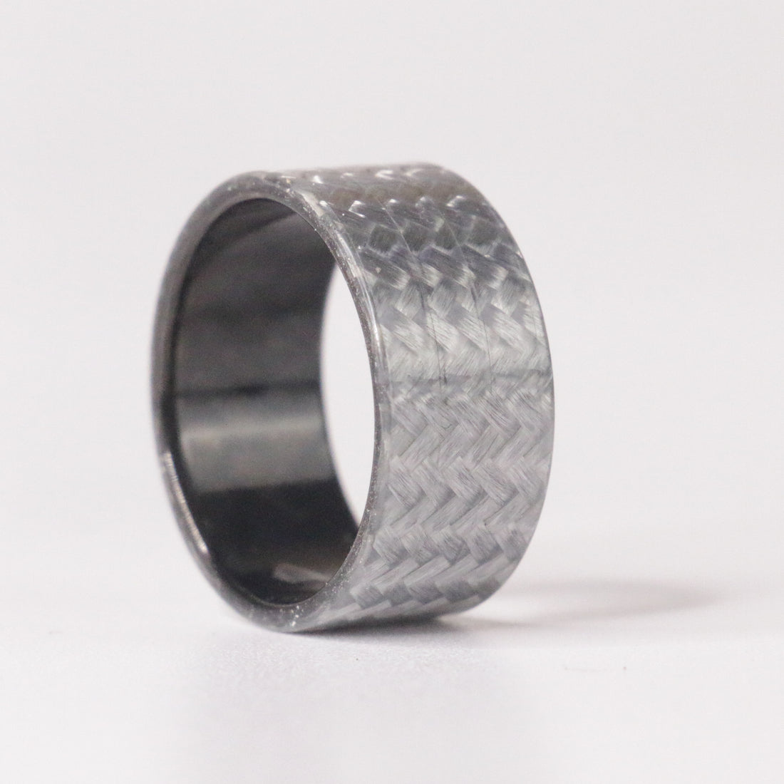 Twill carbon fiber rings made in the USA