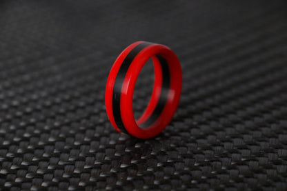 Carbon Fiber Oracle Glow Ring